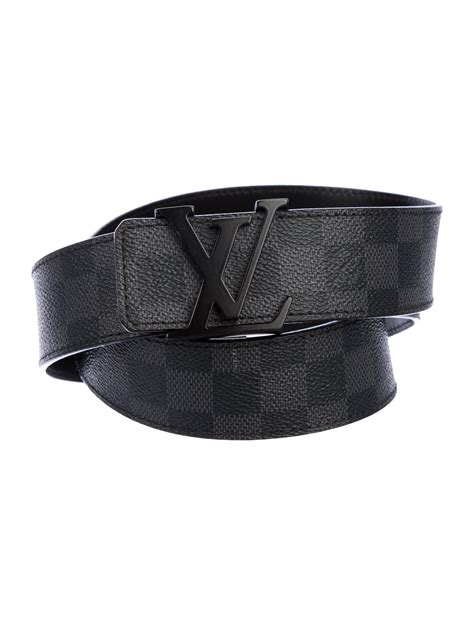 lv initiales 40mm matte black belt|lv initiales 40mm black belt.